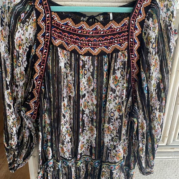 Free People Dance Magic Embroidered Mini Dress (S) - Picture 11 of 16